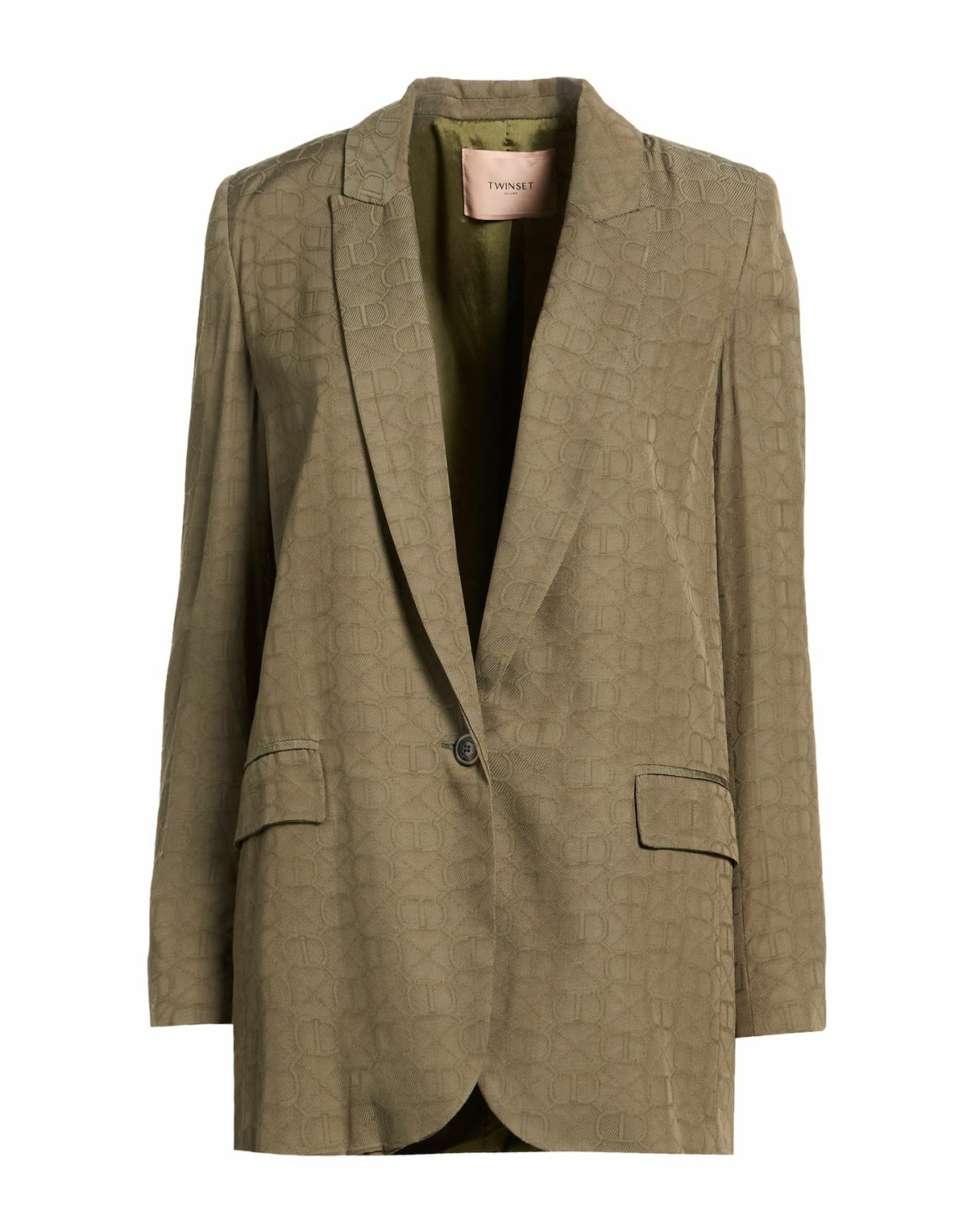 Twinset Womens Blazer Military in Green