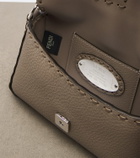 Fendi Baguette® Mini leather top-handle bag