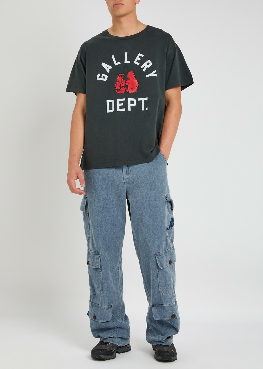 GALLERY DEPT. | BOXING MERCH TEE VINTAGE BLACK Tシャツ Gallery Dept. Boxing Merch Tee Vintage Black Men's - US
