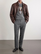 Ralph Lauren Purple label - Polo Bear Cashmere Sweater - Gray
