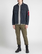 Alpha Industries Mens Shirt in Navy