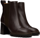 See by Chloé Brown Mallory Chelsea Boots