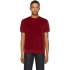 Givenchy Red Velvet 4G Slim Fit T-Shirt