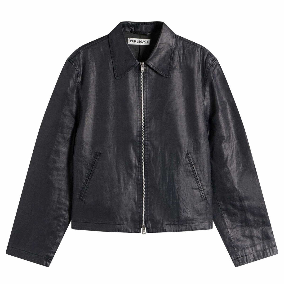 Our Legacy Men's Mini Jacket Worker in Lacquer Black