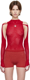 Isa Boulder Red Mitten Sleeves