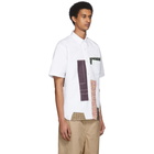 Junya Watanabe White Multi Patchwork Shirt