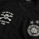 END. x The Great Frog Hockey Jersey in Black