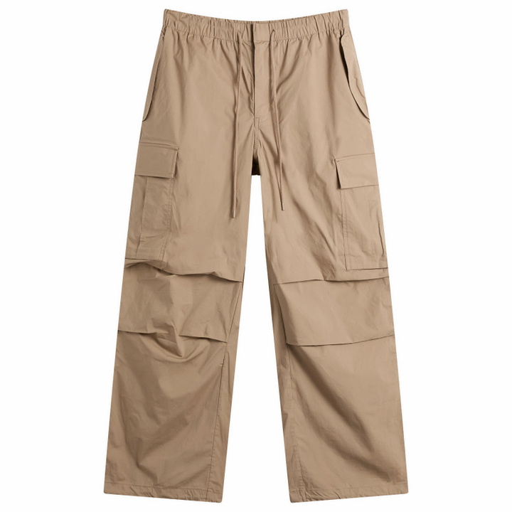 Photo: SKIMS Women's Sateen Cargo Pant in Desert