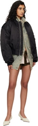 Entire Studios Brown Lightweight Micro Shorts