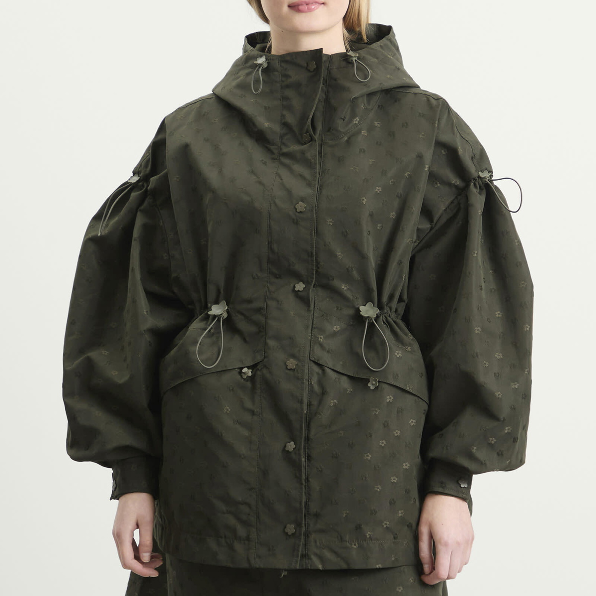 Cecilie Bahnsen Women's Dennon Jacket in Olive