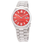 Citizen Tsuyosa Automatic Blazing Red Dial Mens Watch NJ0158-89W