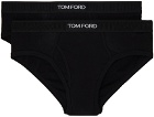 TOM FORD Two-Pack Black Briefs