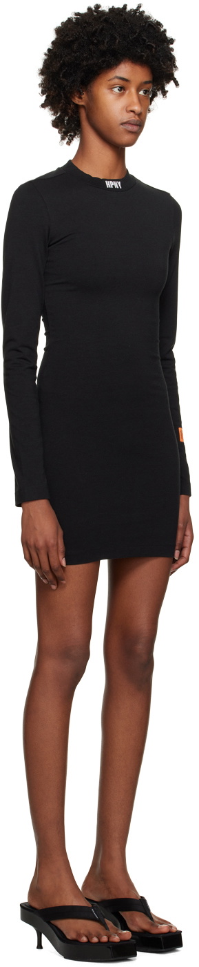 Heron Preston Black 'HPNY' Minidress