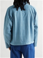 11.11/eleven eleven - Indigo-Dyed Organic Organic Selvedge Denim Overshirt - Blue