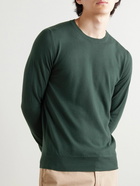 Loro Piana - Slim-Fit Baby Cashmere Sweater - Green