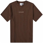 Adidas Men's Waffle T-Shirt in Brown
