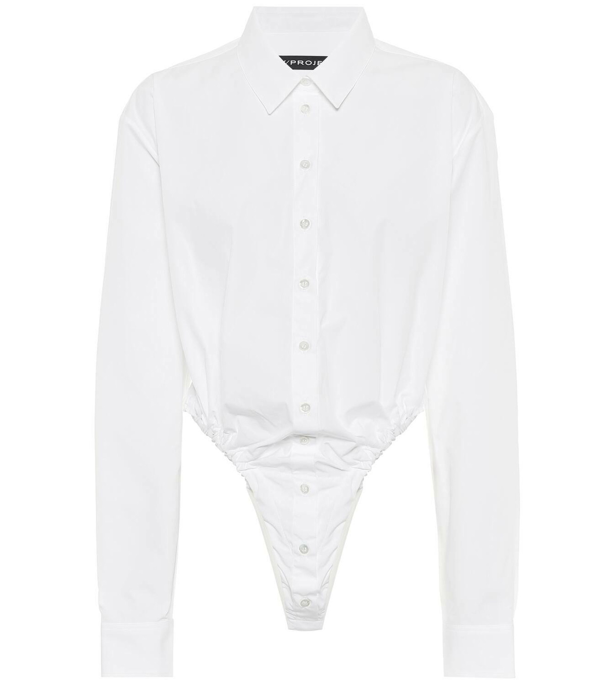 Y/Project Cotton-poplin bodysuit