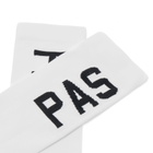Pas Normal Studios Men's PAS Race Socks in White