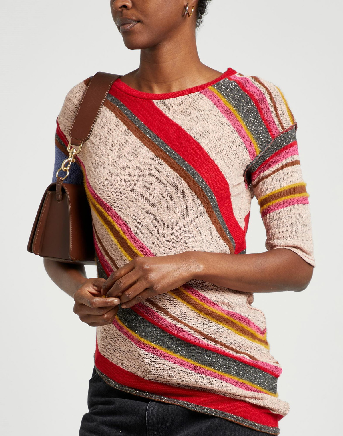 Vitelli Womens Sweater Blush