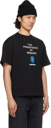 ADER error Black Blue Net Product. 49 T-shirt