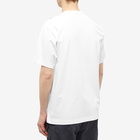 Helmut Lang Men's Cut Off Logo T-Shirt in White