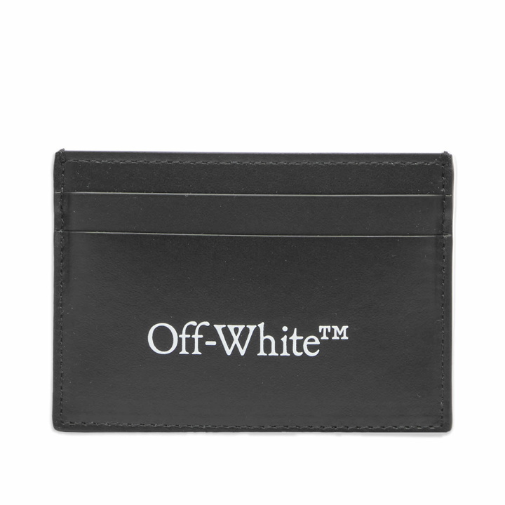 Photo: Off-White Men's Bookish Card Holder in White 