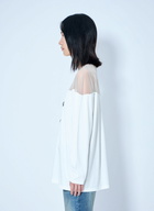 MM6 Maison Margiela Long Sleeve Heavy Cotton Jersey Tee