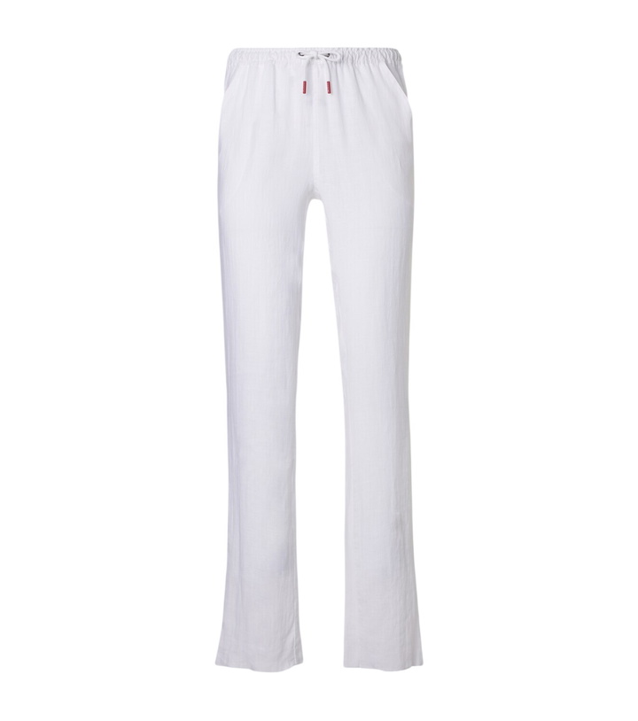 Photo: Kiton Linen slim pants