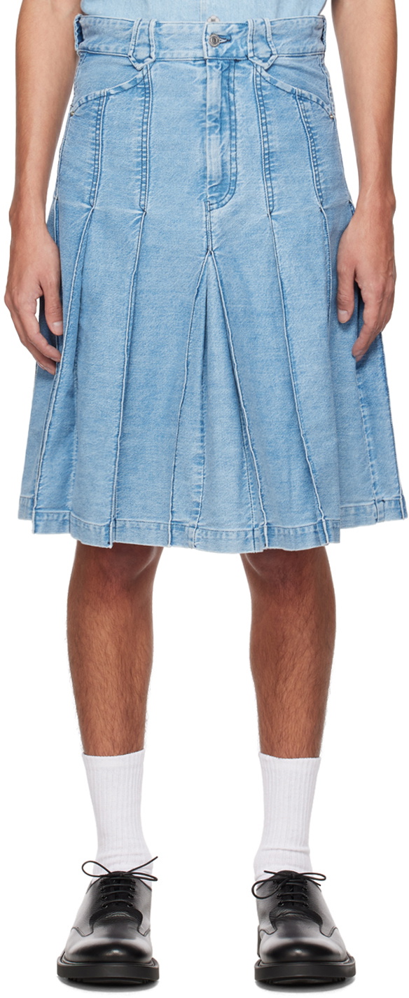 Commission Blue Roadhouse Denim Skirt