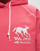 By Parra Under Pink Waters Hooded Sweatshirt Pink Hoodies
