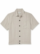 Oliver Spencer - Milford Striped Linen Shirt - Neutrals
