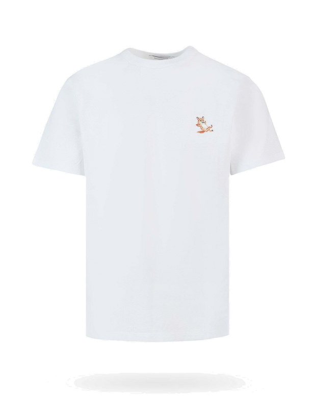 Photo: Maison Kitsune   T Shirt White   Mens