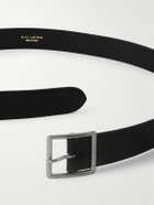 Nili Lotan - Frans 3cm Leather Belt - Black