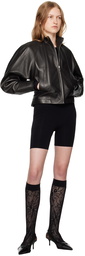 Swedish Stockings Black Livia Shaping Shorts