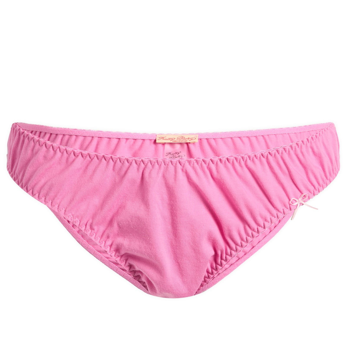 Fruity Booty Women's Cotton Jersey Brief in Pink