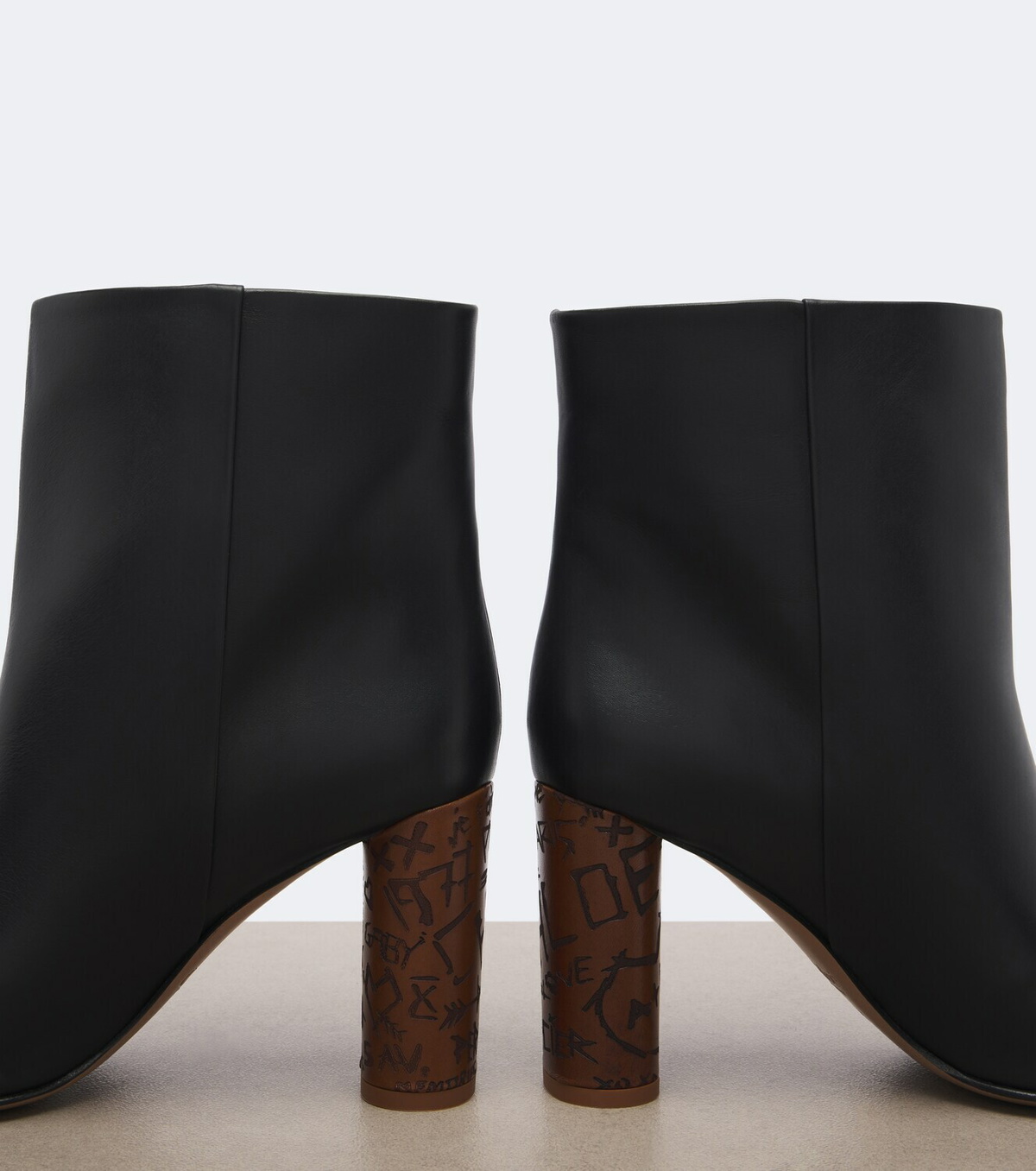 Chloé Maxime leather ankle boots