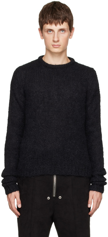 Photo: Rick Owens Black Biker Sweater