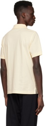 Dunhill Beige Organic Cotton Polo