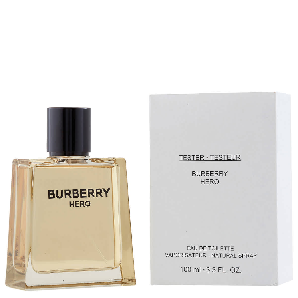 Burberry Mens Hero EDT Spray 3.4 oz (Tester) Fragrances