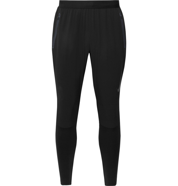 Photo: Nike Running - Swift Perforated Flex Dri-FIT Sweatpants - Black