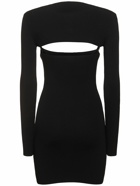 ALEXANDER WANG Viscose Mini Dress & Cardigan Top