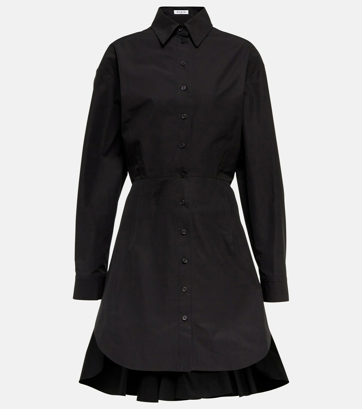 Alaïa Cotton poplin shirt dress ALAÏA
