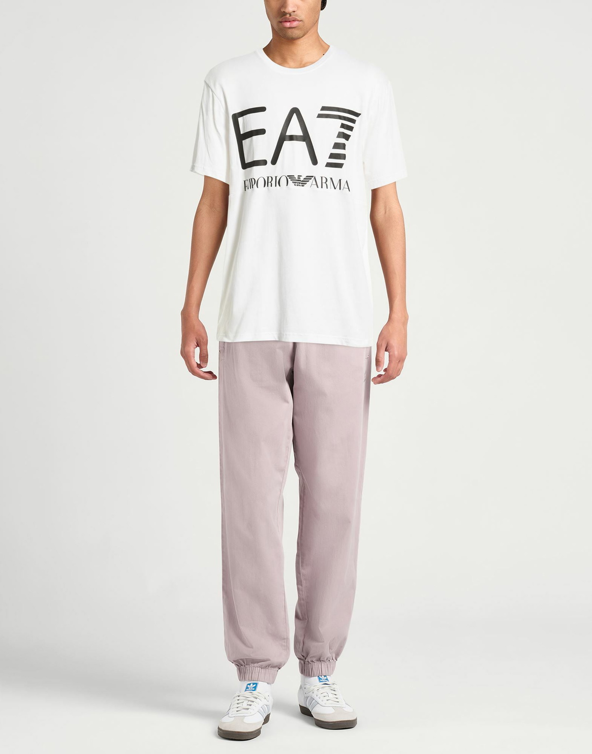 Ea7 Mens T-shirt in White
