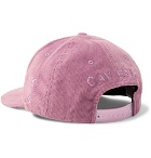 Cav Empt - Logo-Embroidered Cotton-Corduroy Baseball Cap - Pink