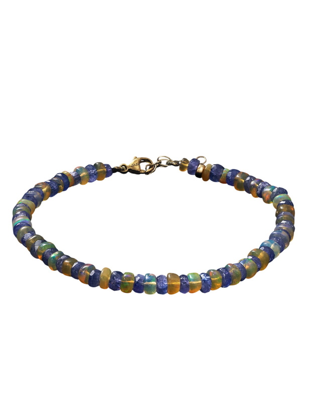 Photo: JIA JIA - 14-Karat Gold, Opal and Quartz Bracelet
