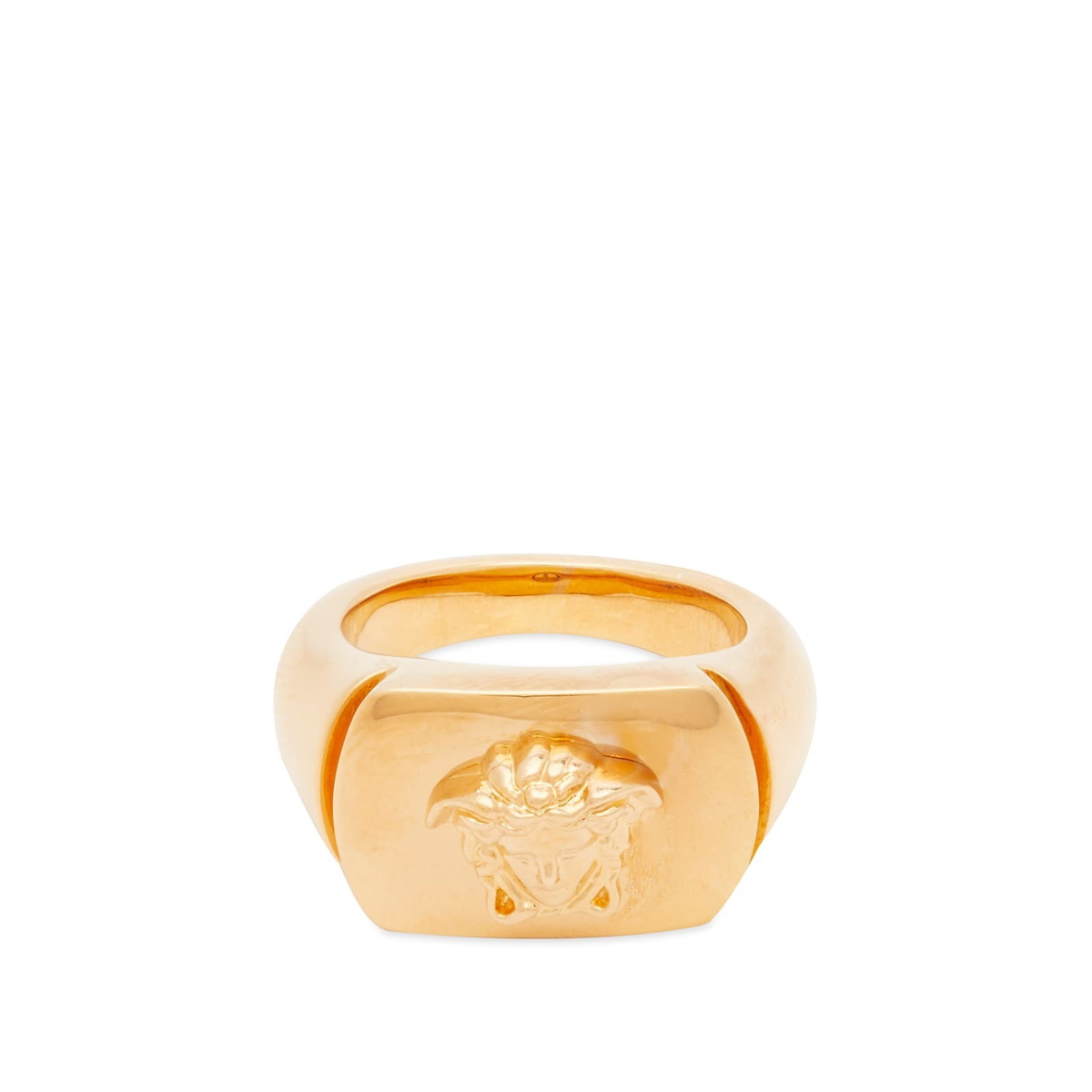 Photo: Versace Men's Medusa Ring in Versace Gold