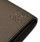 Loewe - Full-Grain Leather Billfold Wallet - Green