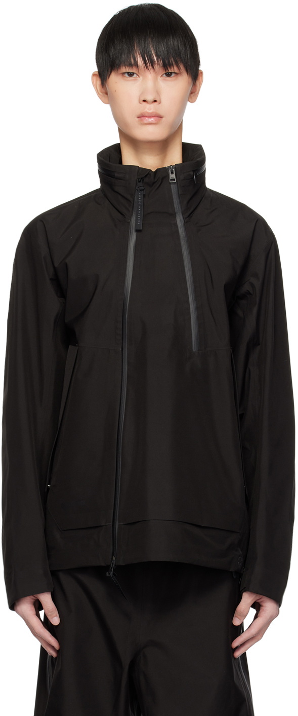 Norse Projects ARKTISK Black 3L Stand Collar Jacket Norse Projects