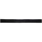 PS by Paul Smith Black Textured Leather Belt
