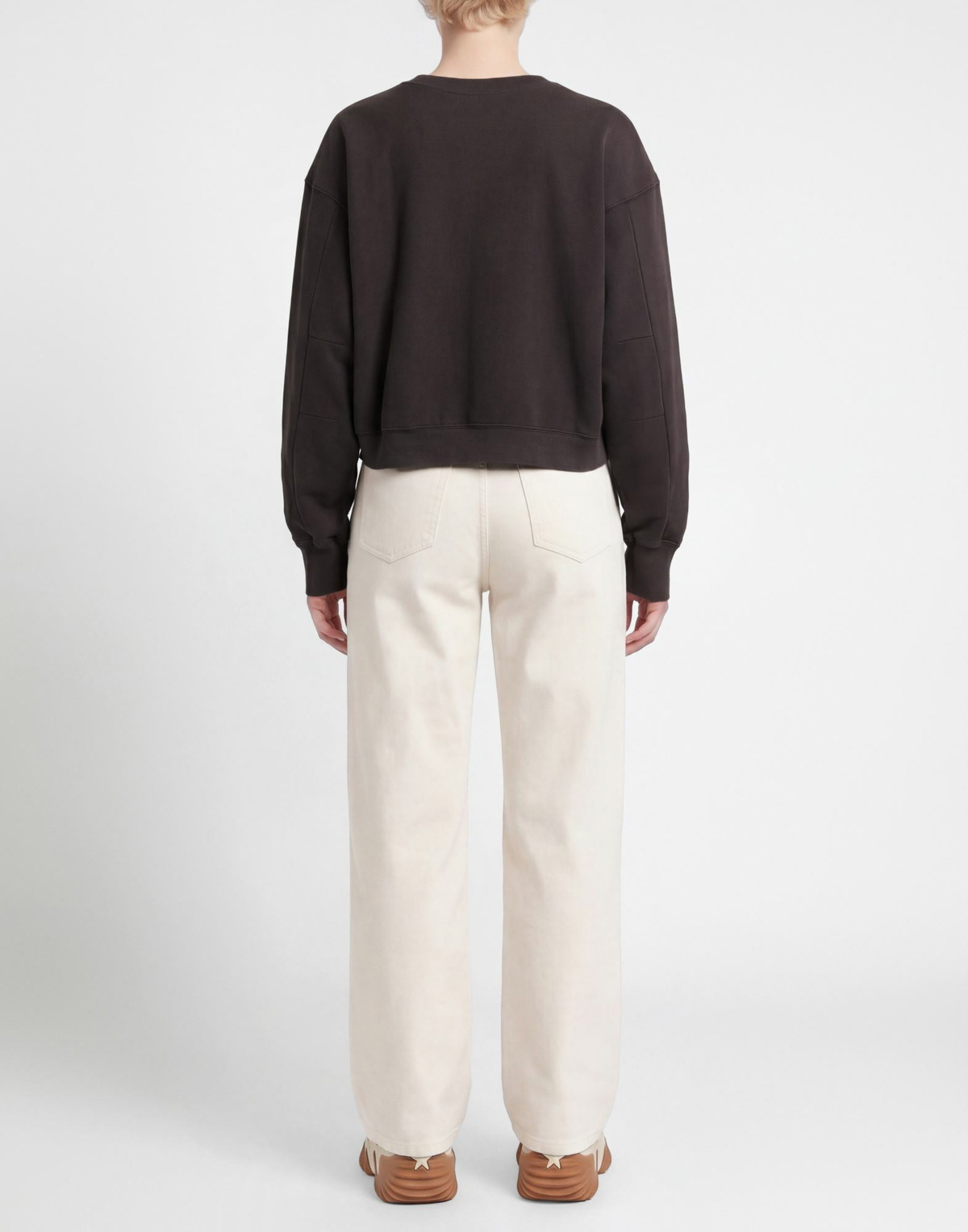 Les Tien Womens Sweatshirt Charcoal